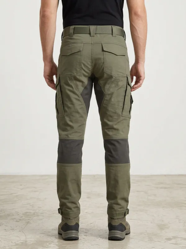 Field-Ready Utility Pocket Outdoor Silhouette Men's Work Pants