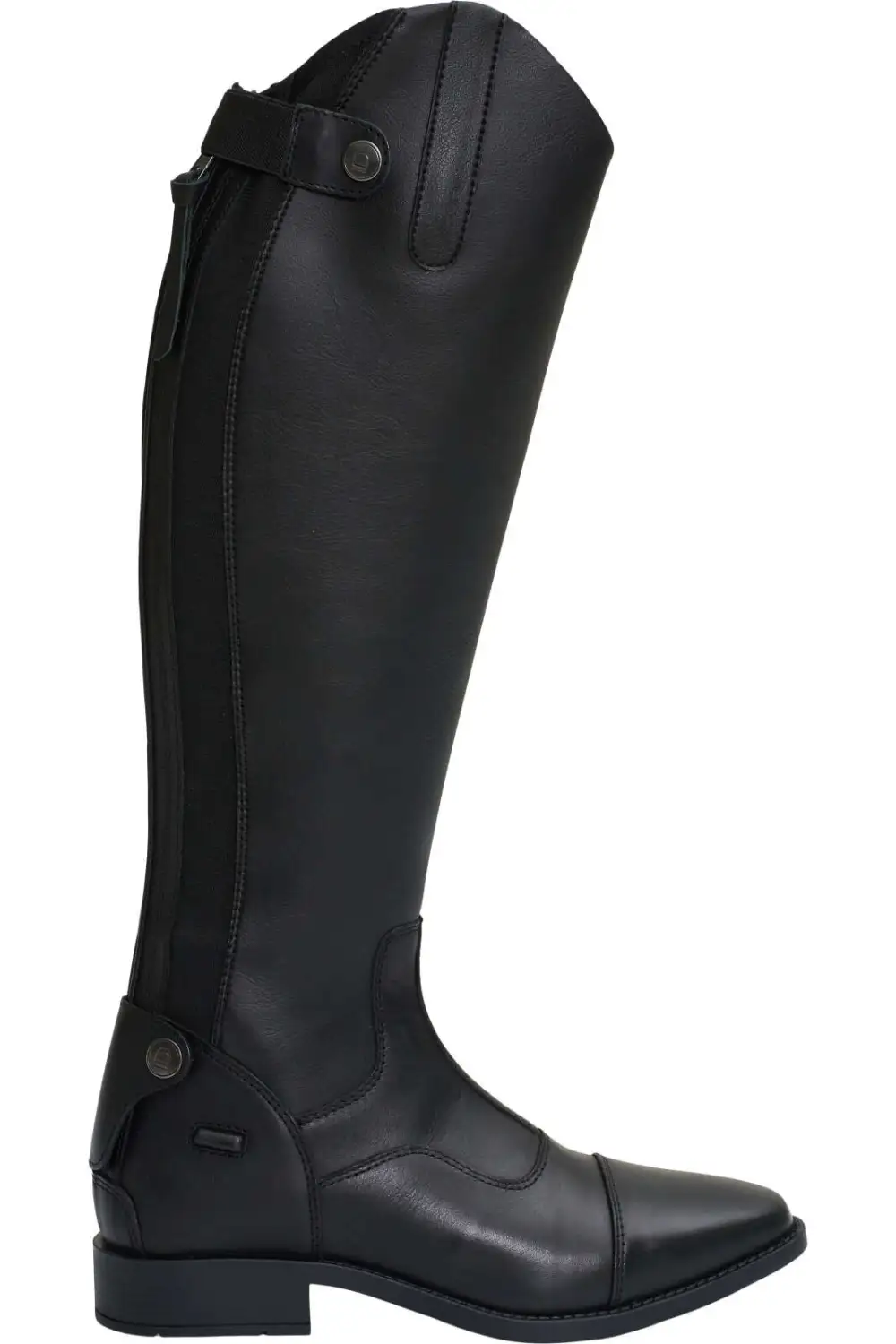 Faux Leather Riding Boots