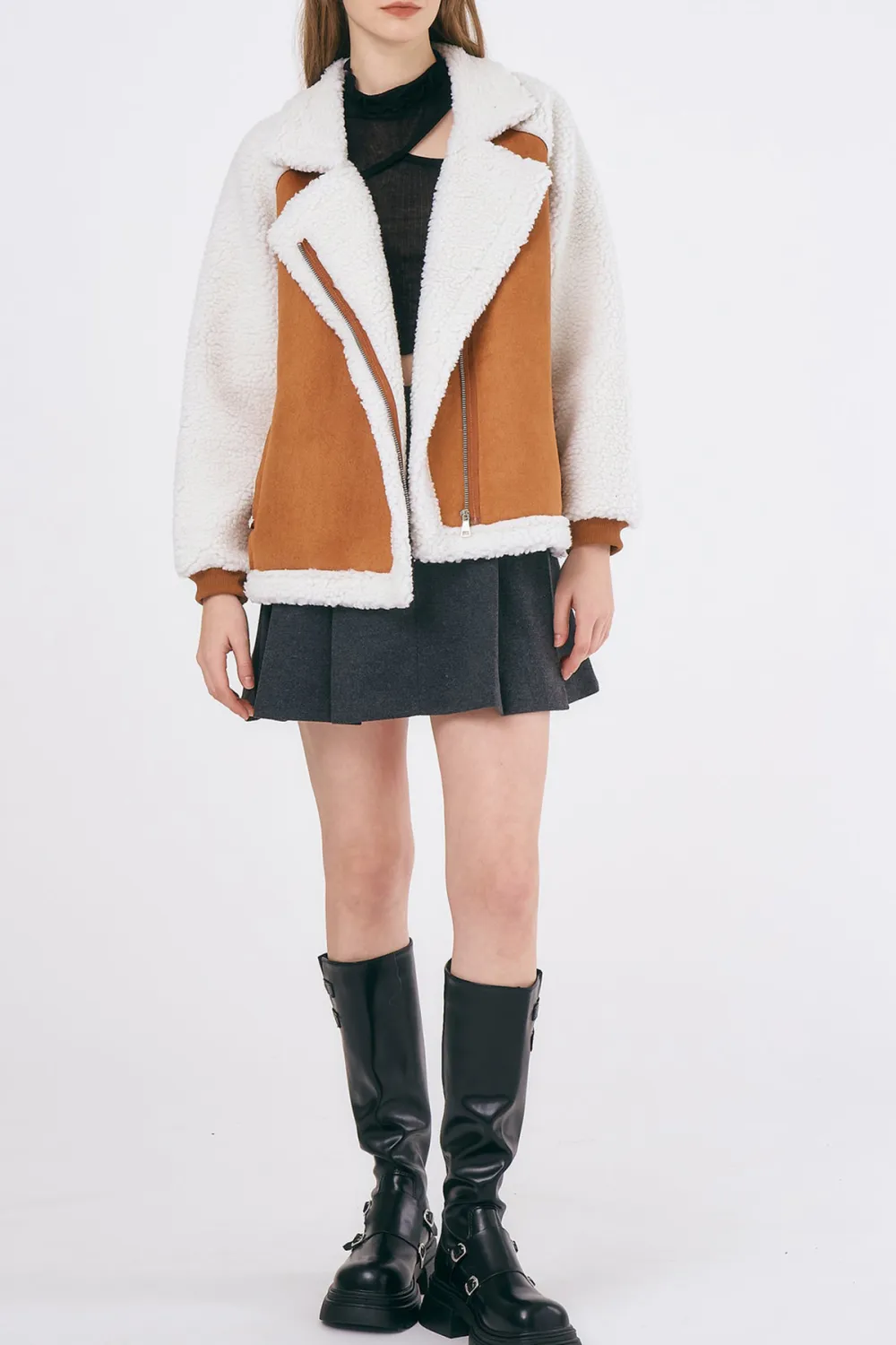 Faux Shearling Jacket