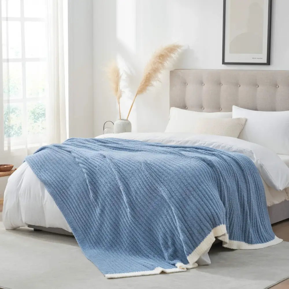 Cozy Ribbed Blanket