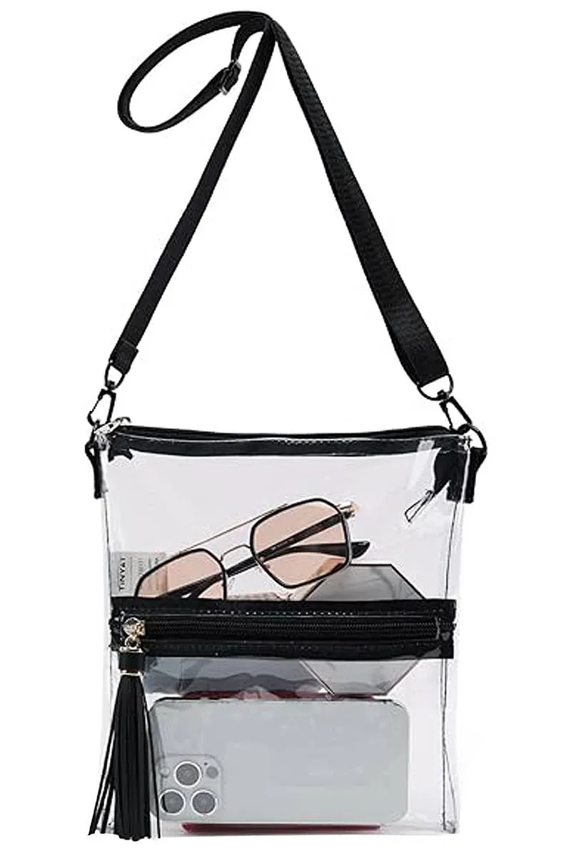 Clear Pouch Crossbody Bag