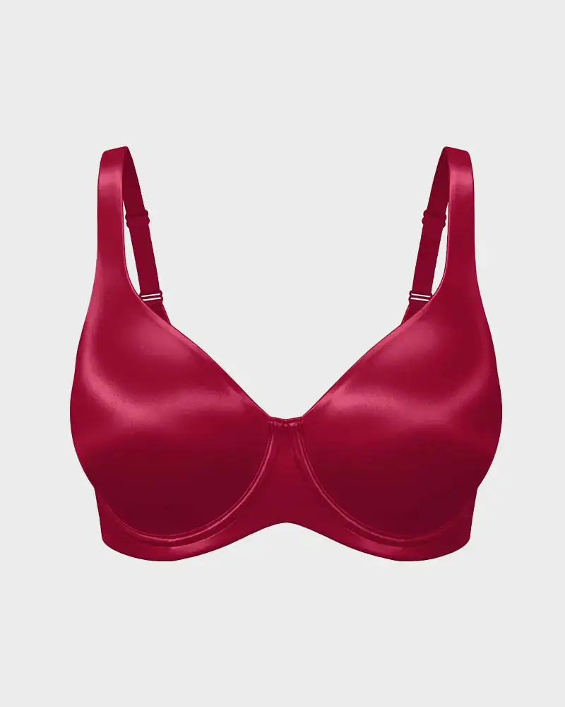 Full-Coverage Seamless Bra