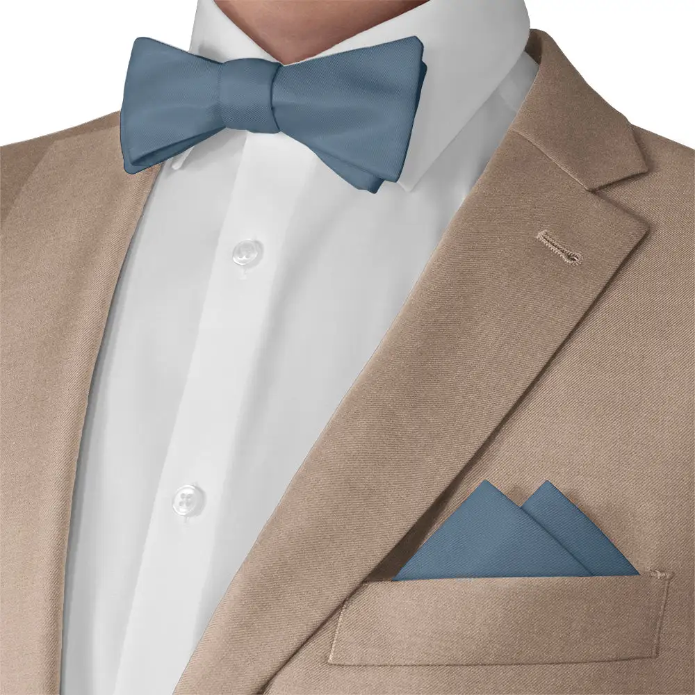 Smart Composed Solid Pocket Square