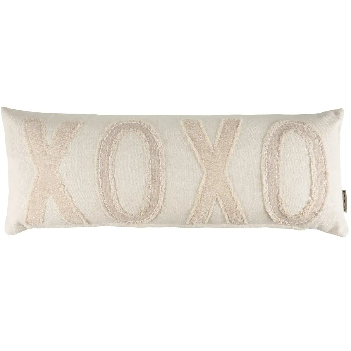 Cozy Embroidered Decorative Accent Pillow