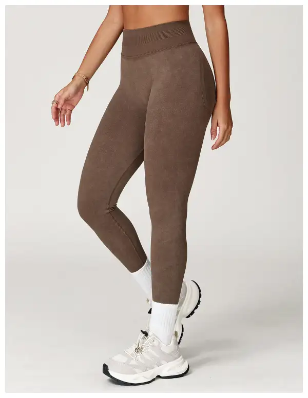 Stonewashed Active Leggings