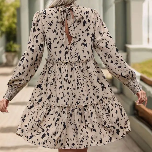 Women's Ruffled Summer Mini Dress