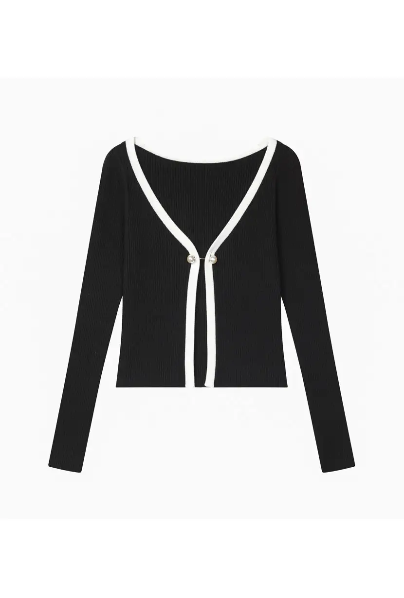 Pearl Cardigan - Black