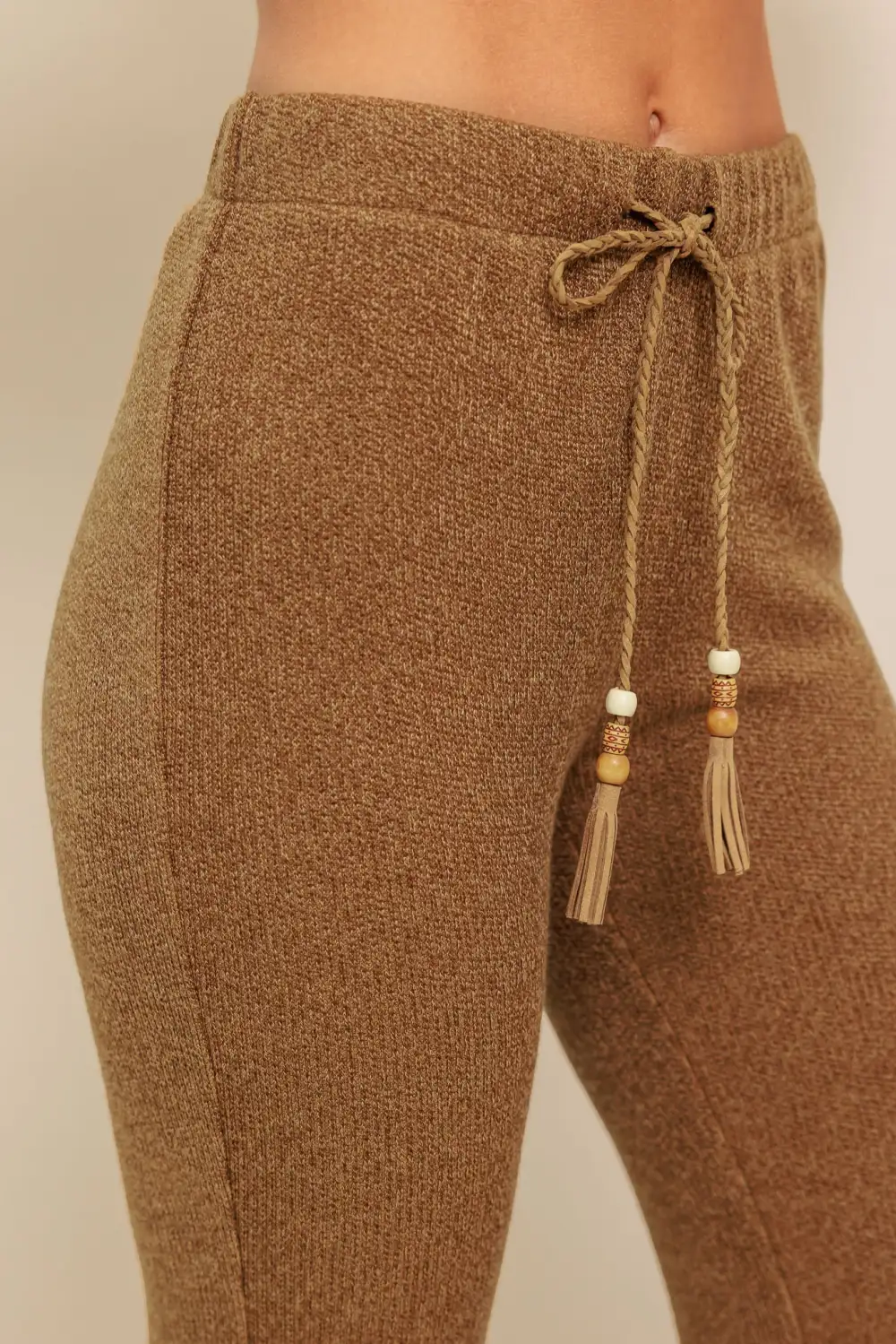Knit Flared Pants