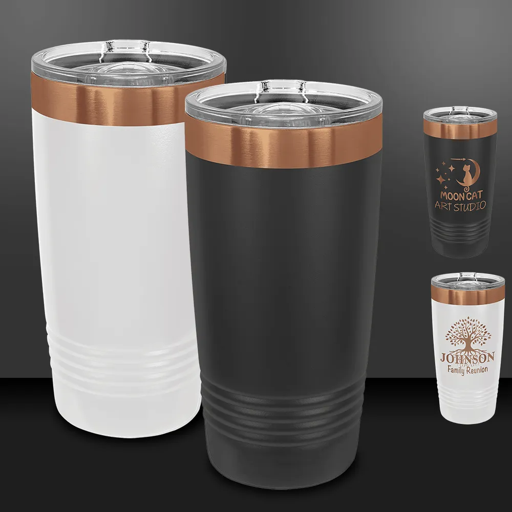 Metallic Finish Insulated Tumbler