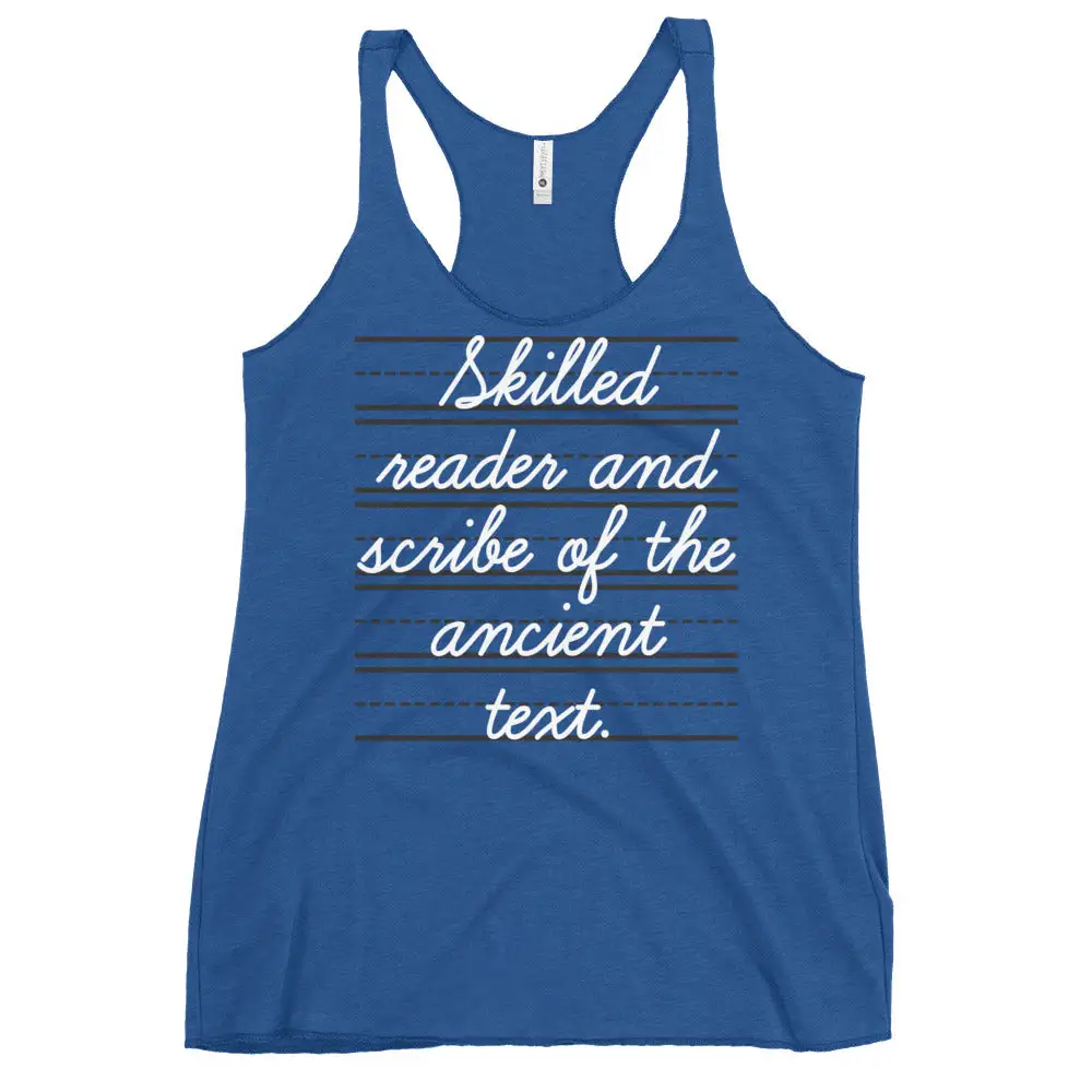 Book Lover Classic Racerback Tank