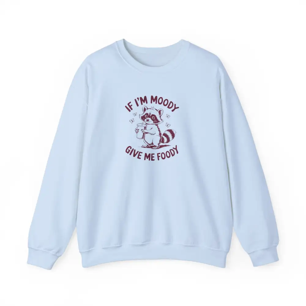 Raccoon Graphic Crewneck Sweatshirt