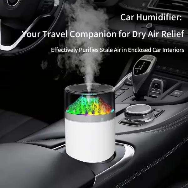 Colorful Ambient Glow Humidifier