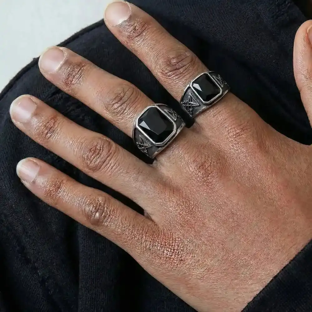 Men's Onyx Ring