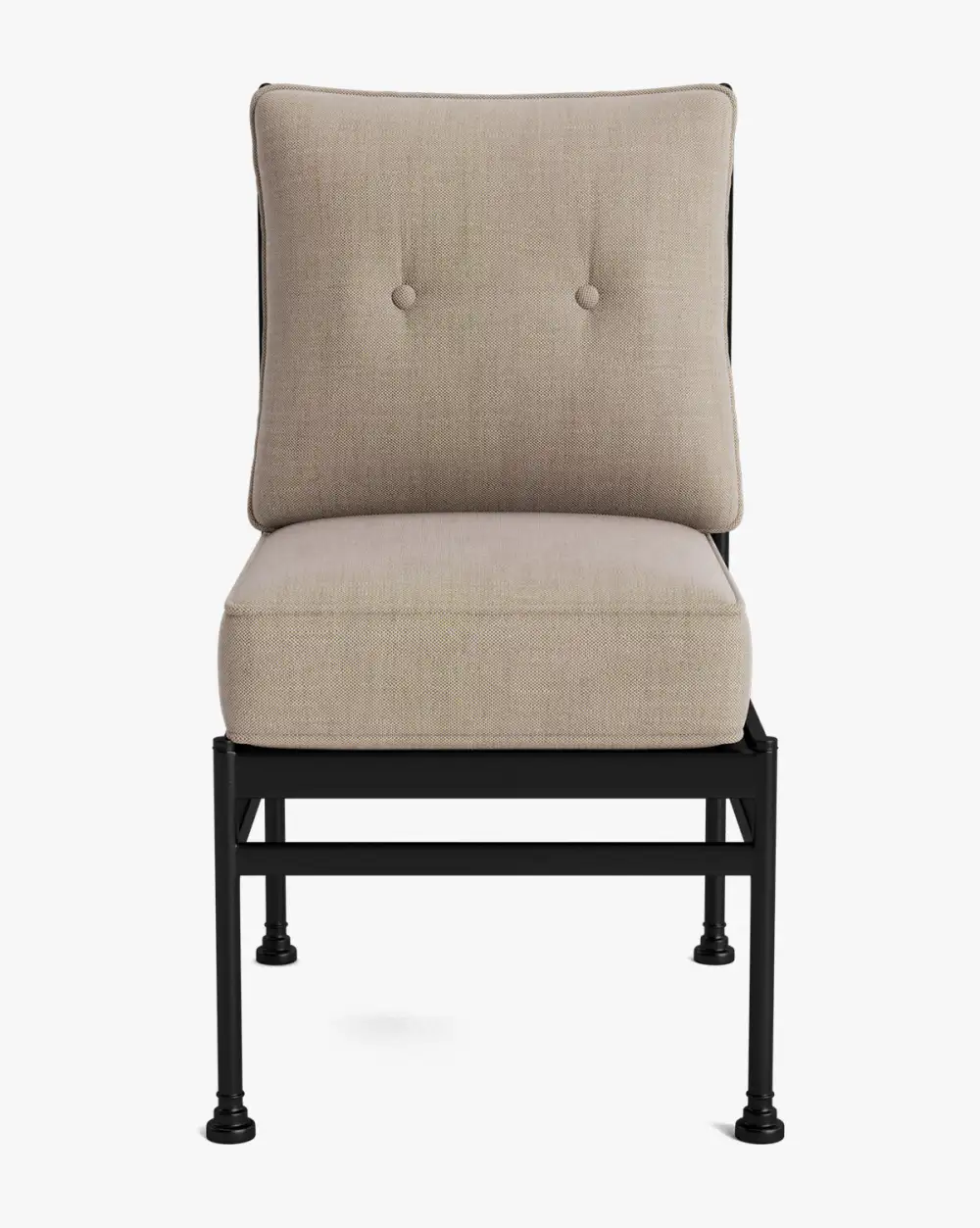 Tailored Aluminum Dining Chair