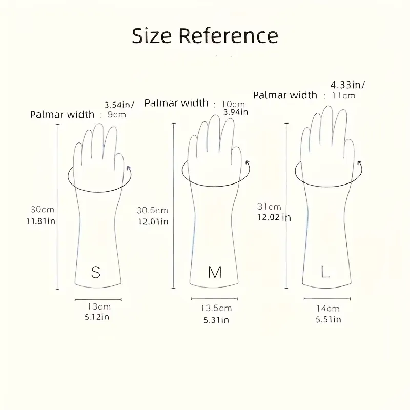 Reusable Kitchen Cleaning Gloves