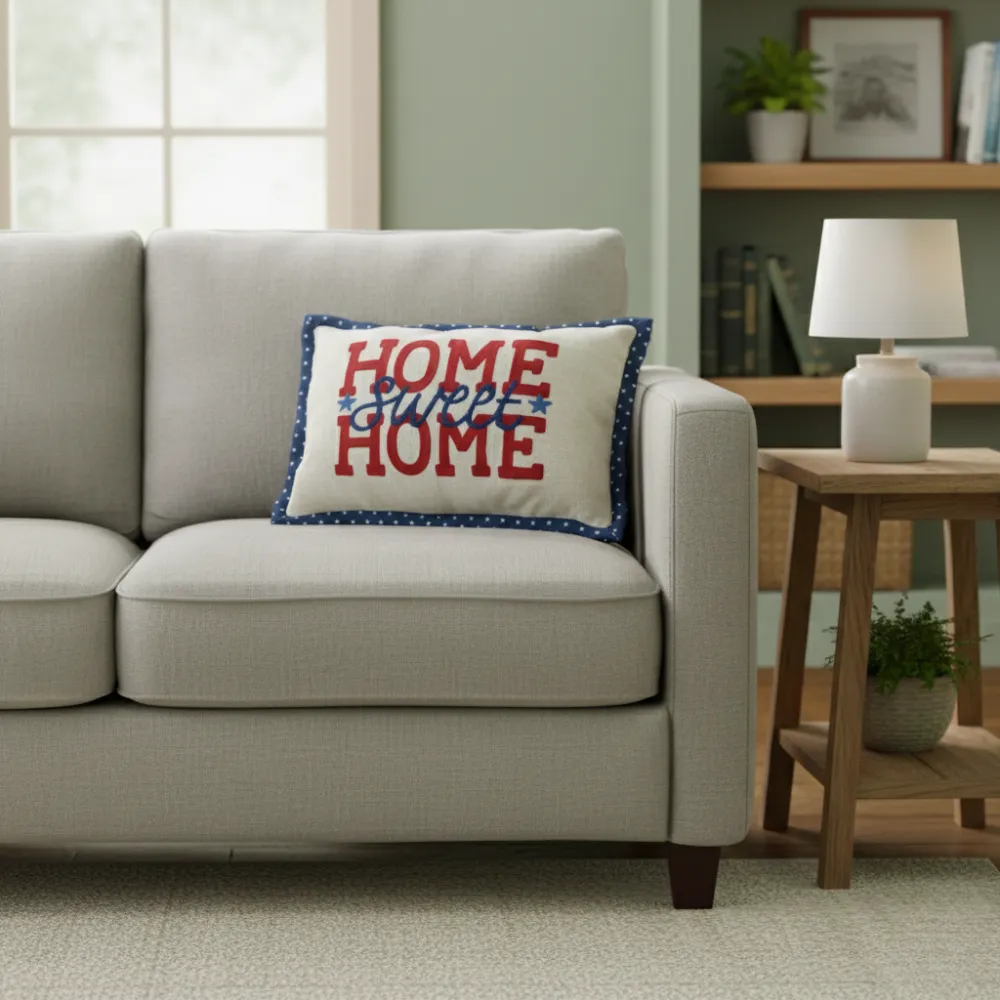 Embroidered Traditional Cotton Decorative Cushion Cover