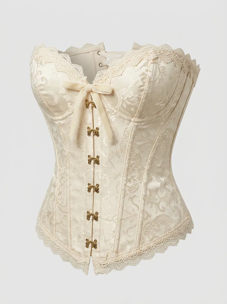 Jacquard Women's Corset Top