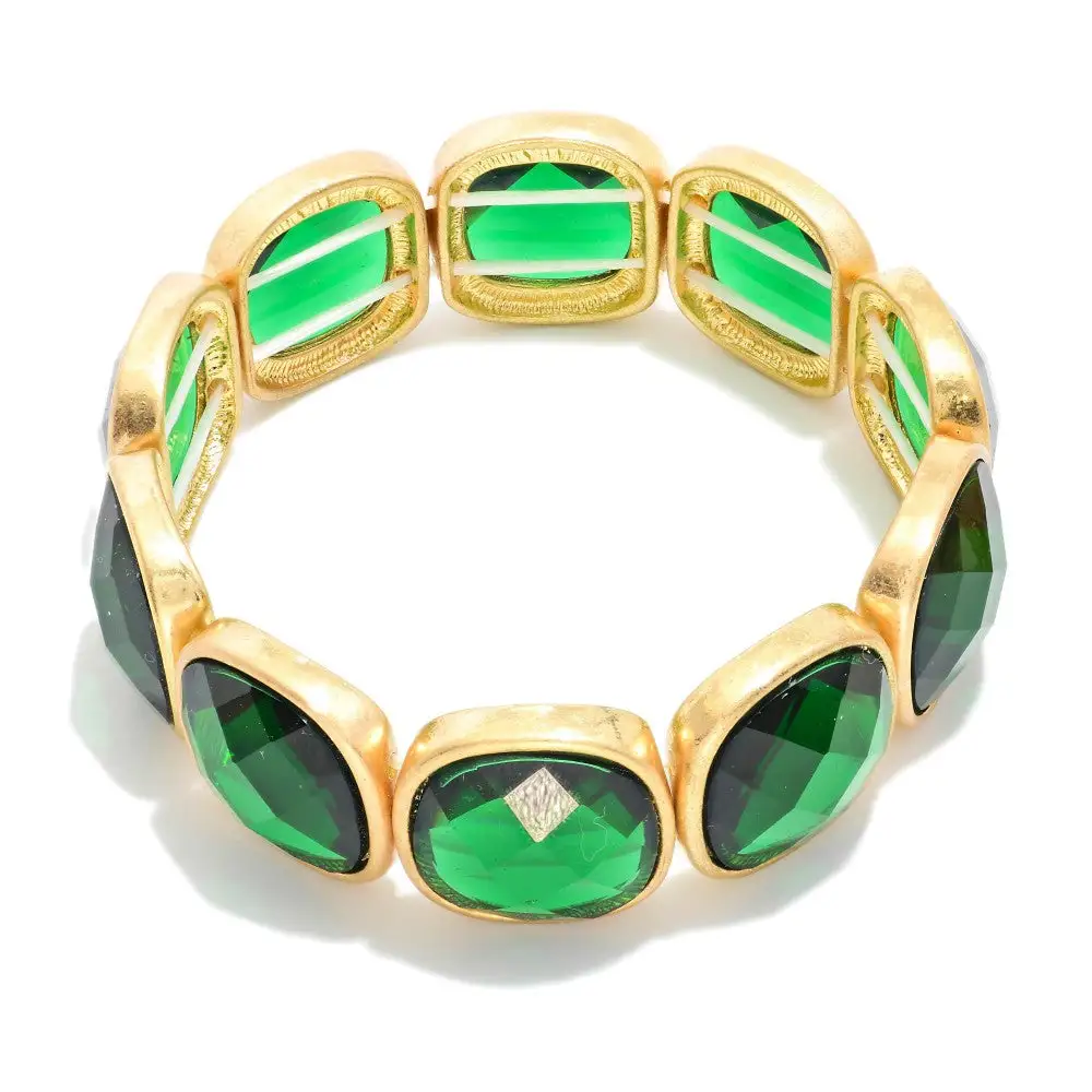 Stretch Cushio Cut Bracelet