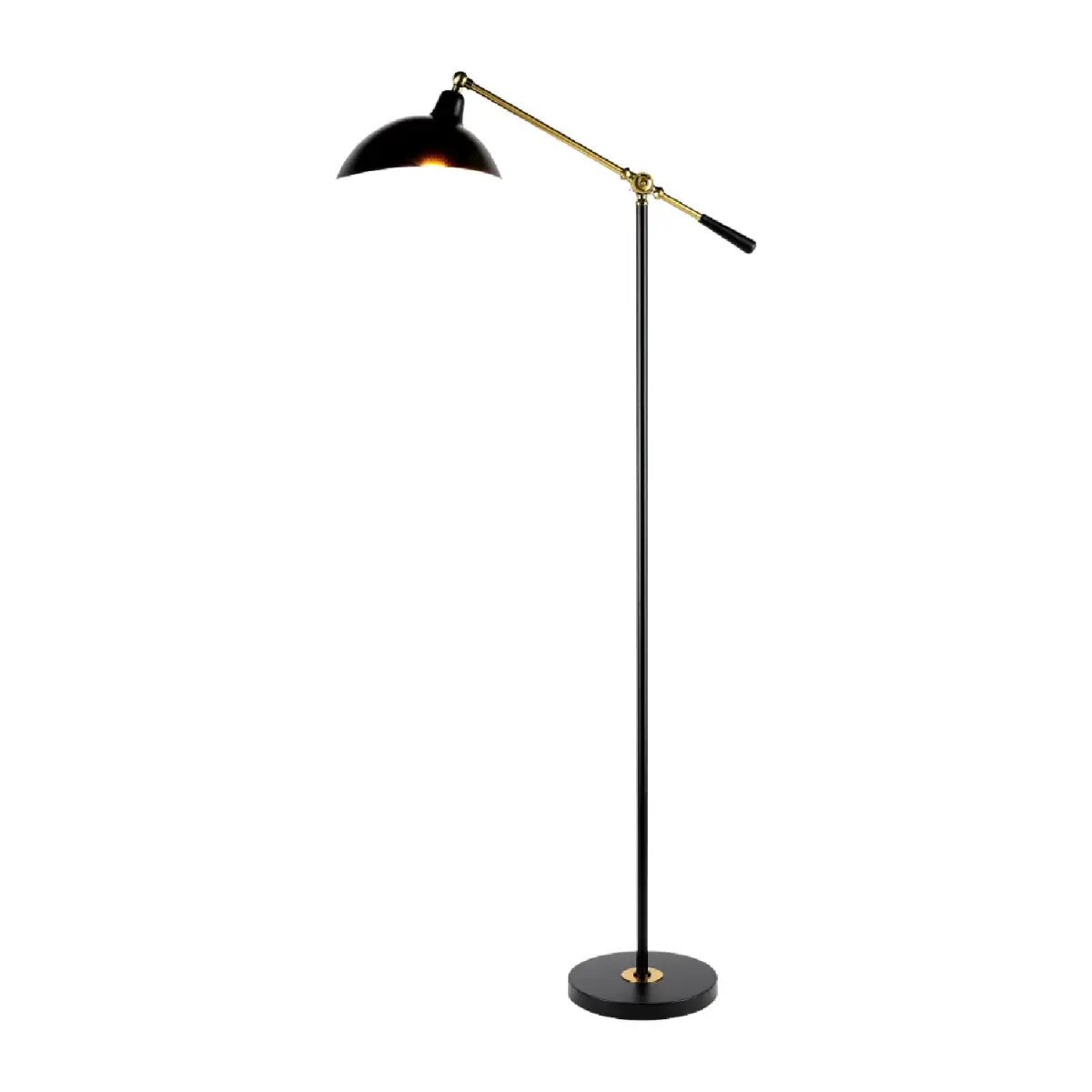 Sculptural Metal Floor Lamp
