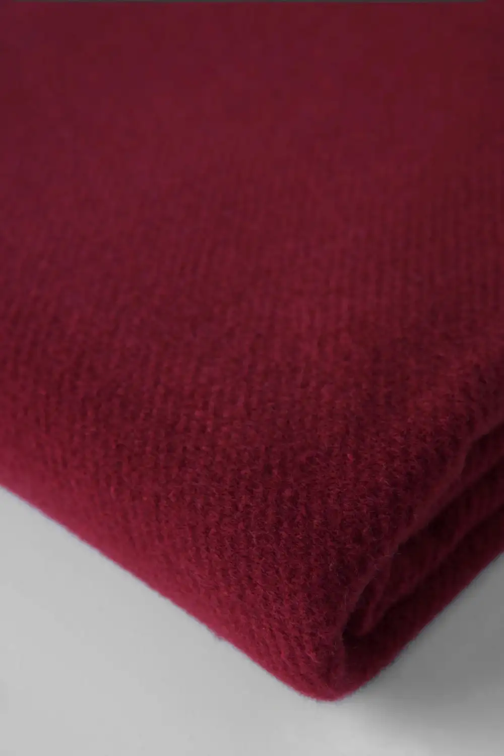Solid Cotton Blend Throw
