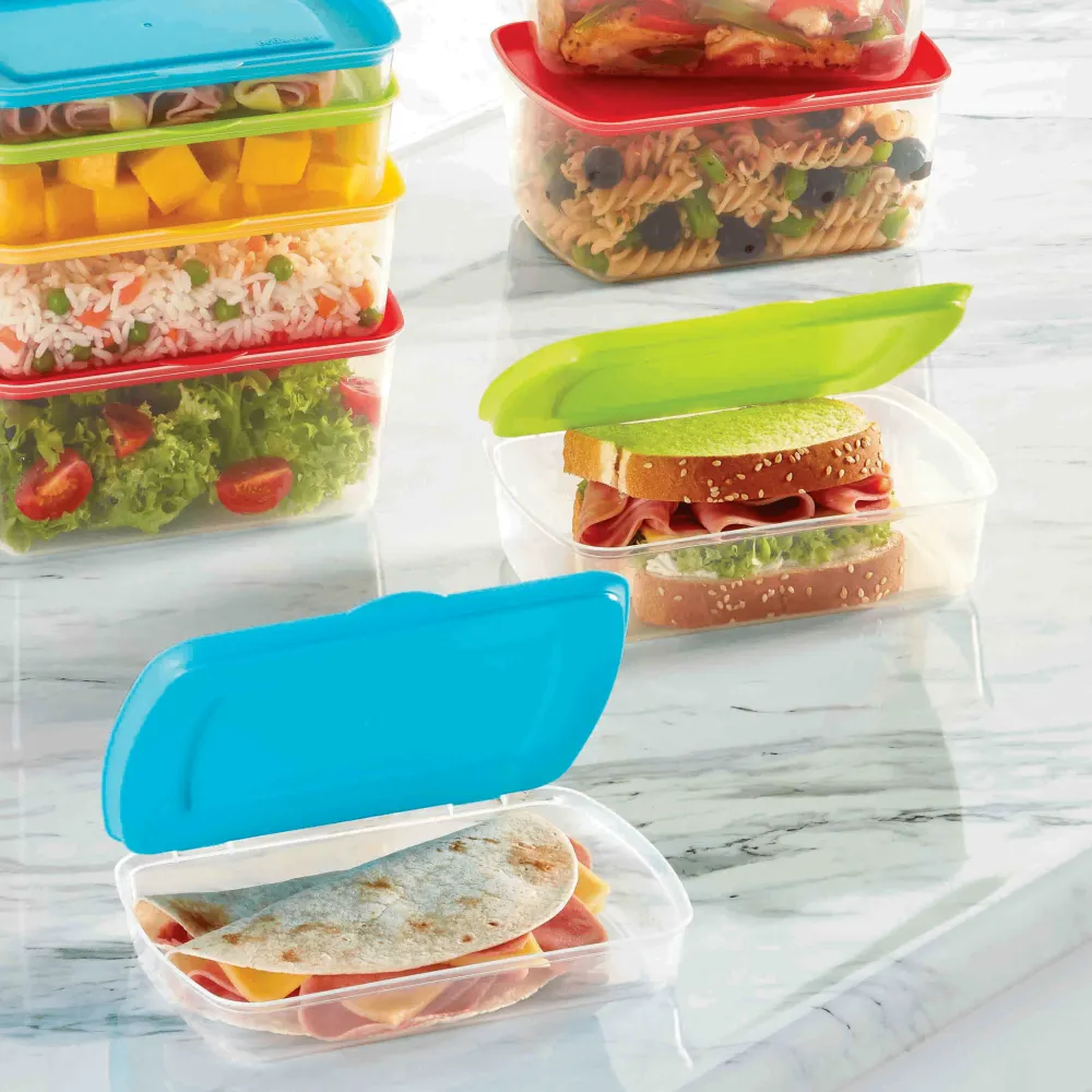Lidded Food Storage Container Set