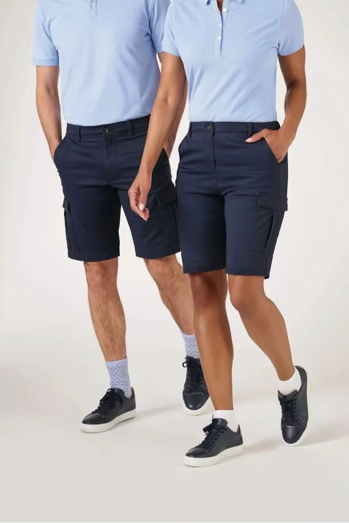 Women's Chino Workwear Stretch Cargo Shorts
