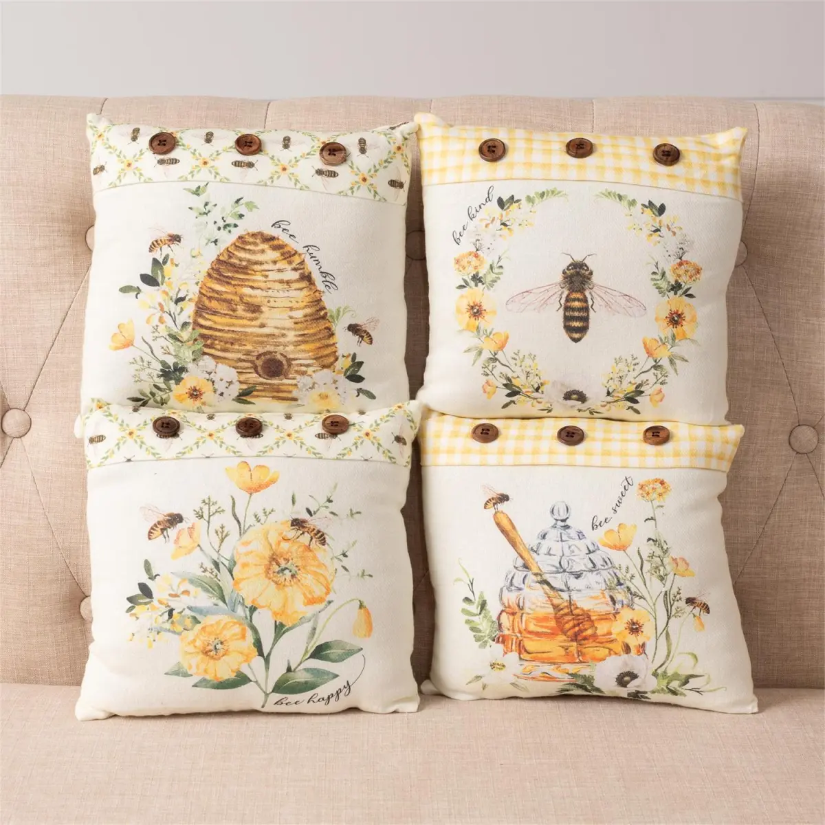 Classic Floral Decorative Accent Pillow