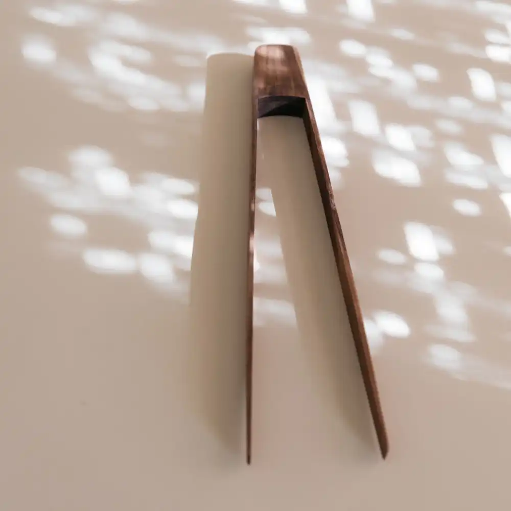Handcrafted Wooden Serving Tongs