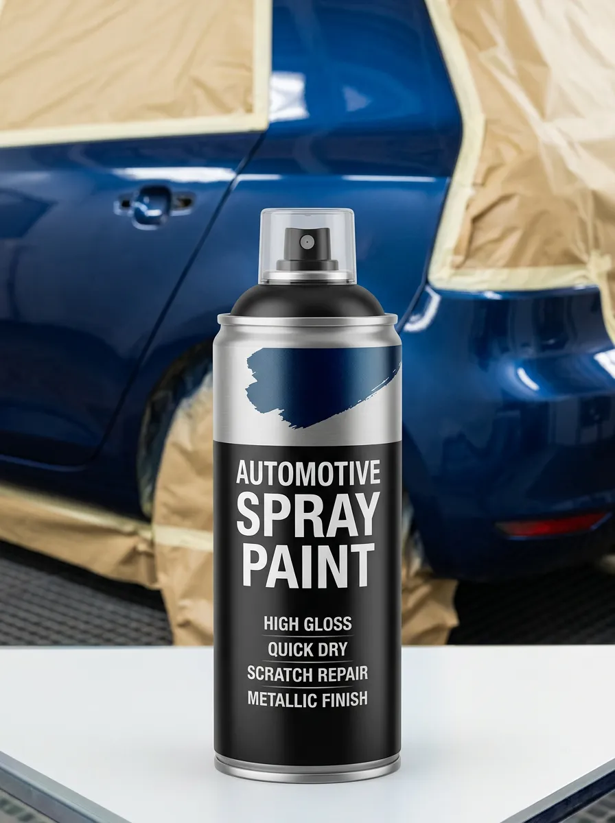 Quick-Dry Metallic Automotive Scratch Repair Spray Paint