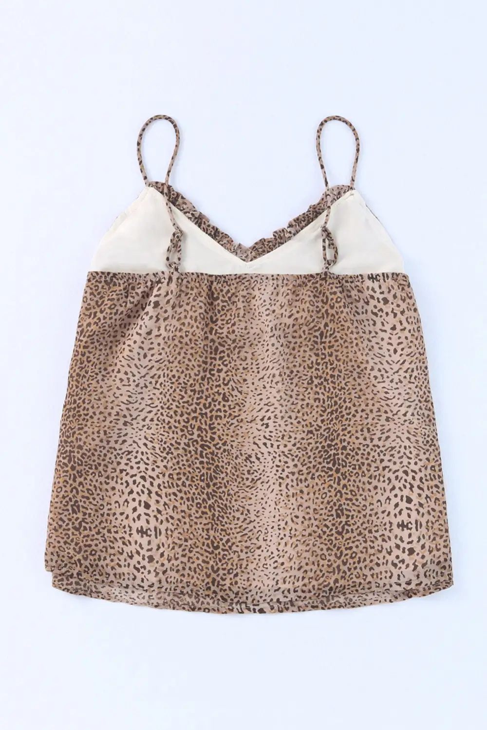 Leopard Cheetah Print Shift Tank Top