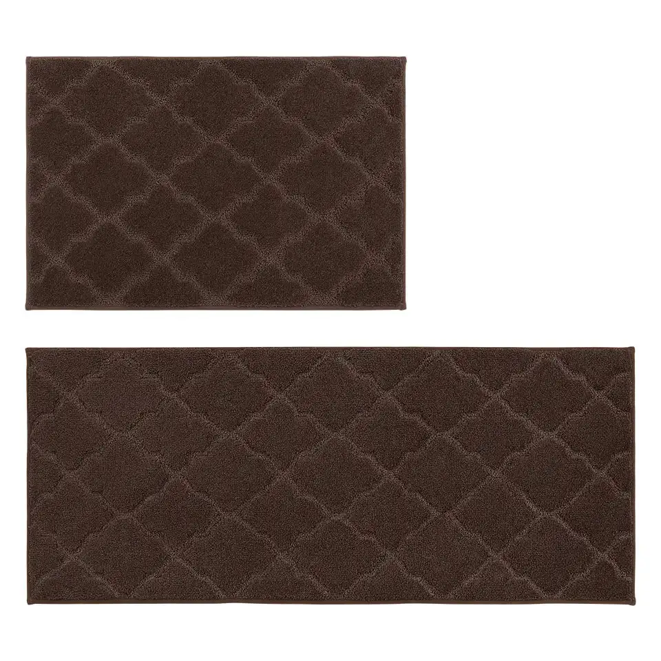 Trellis Scatter Kitchen Rug Set