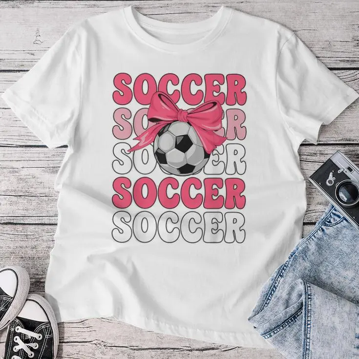 Soccer Player Style Women T-shirt