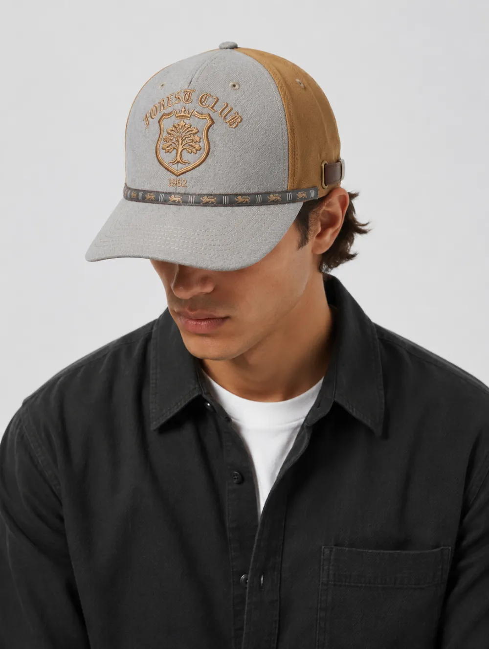 Unisex Forest Club 1962 Tree Crest Embroidered Baseball Cap