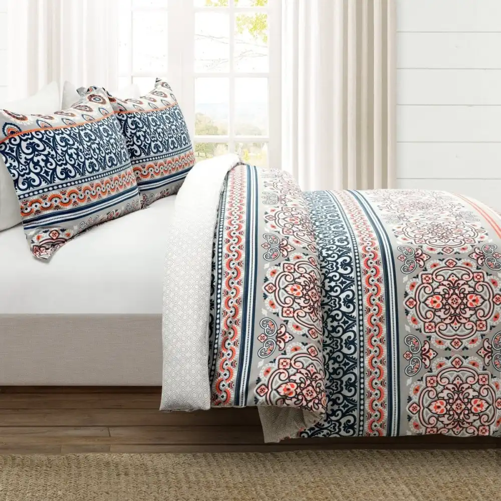 Fresh Cotton Striped Duvet Cover Bedding Set