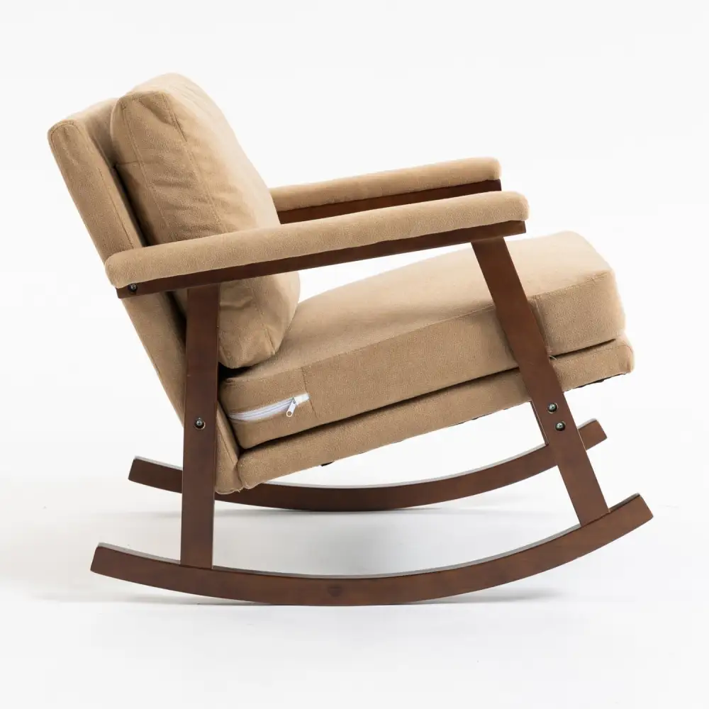 Solid Wood Frame Accent Chair