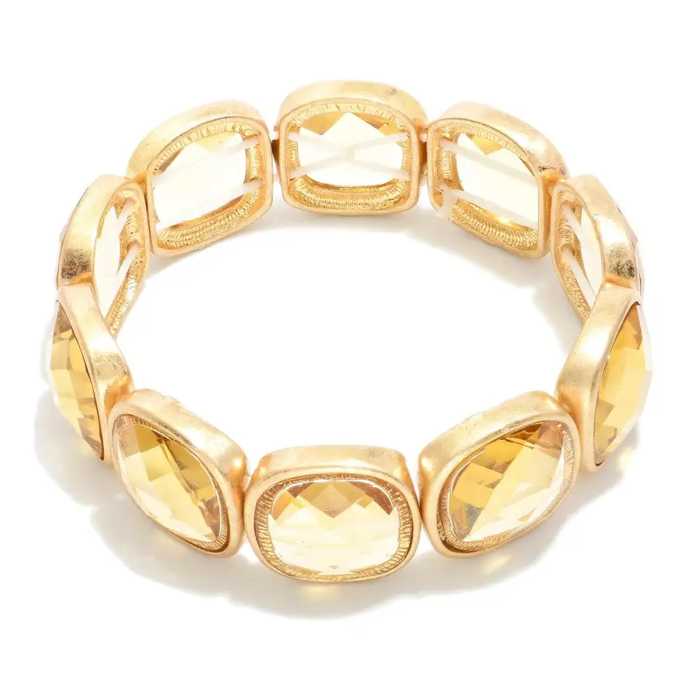Stretch Cushio Cut Bracelet
