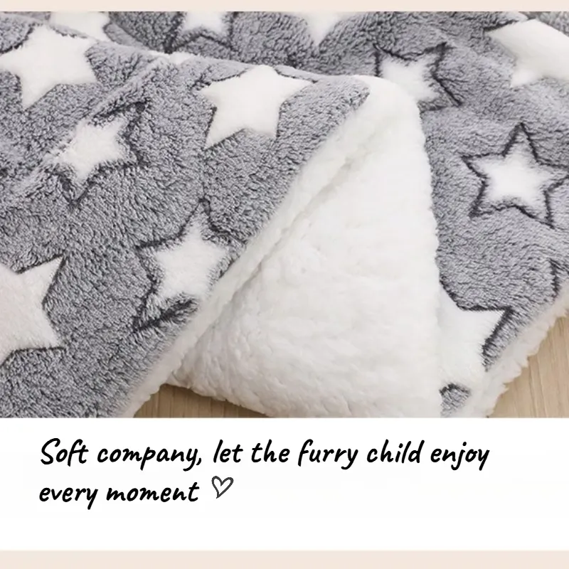 Star Pattern Pet Blanket