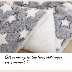 Star Pattern Pet Blanket