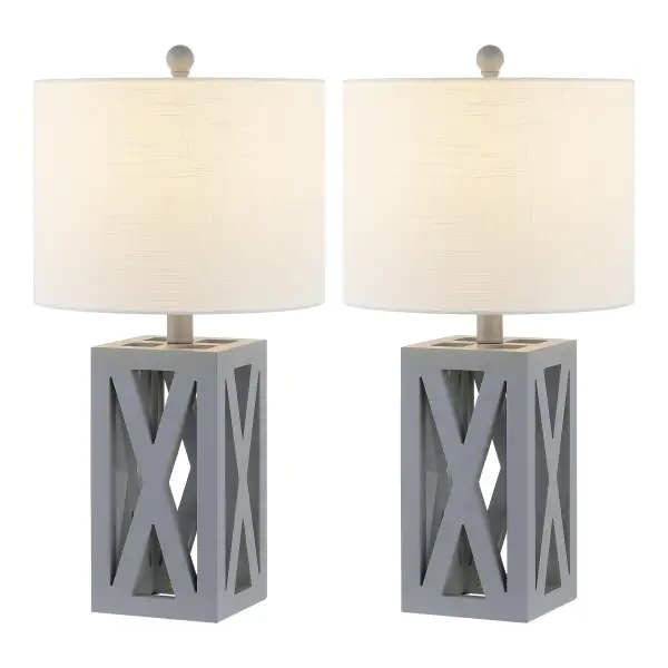 Wood LED Table Lamp