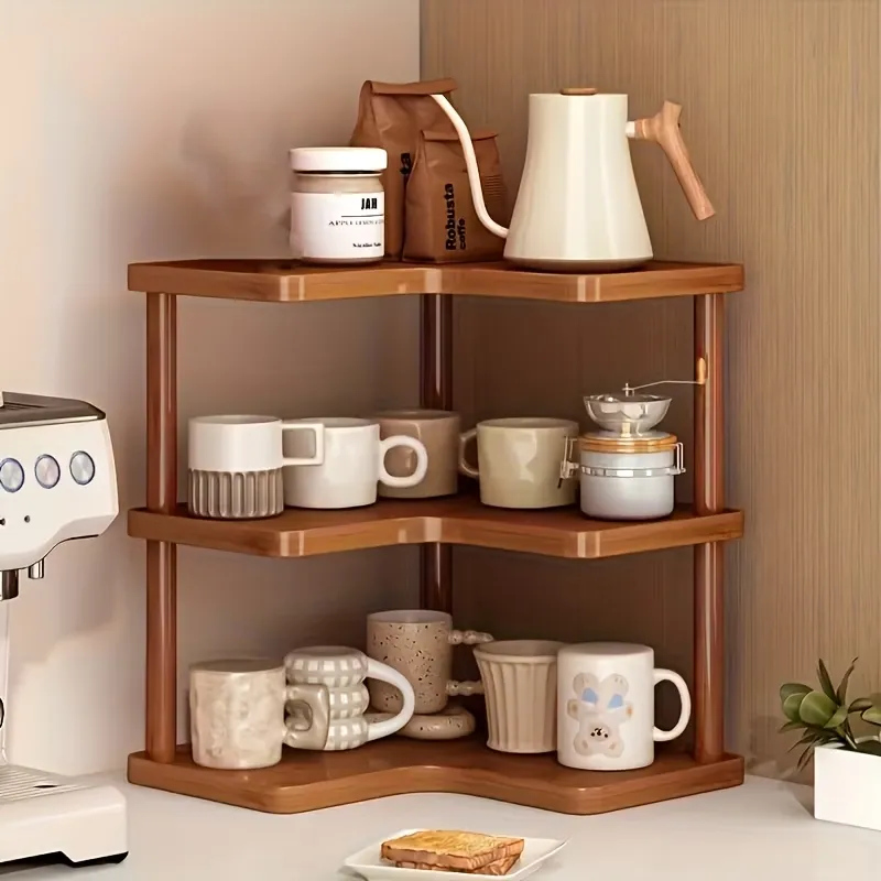 3-Tier Corner Cup Organizer