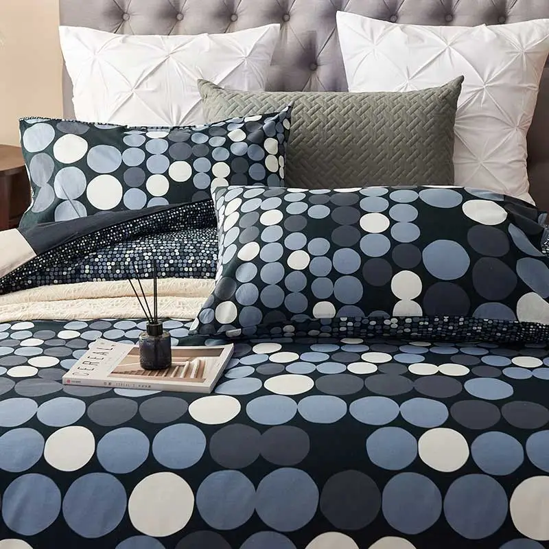 Cotton Dot Pattern Pillowcase Set