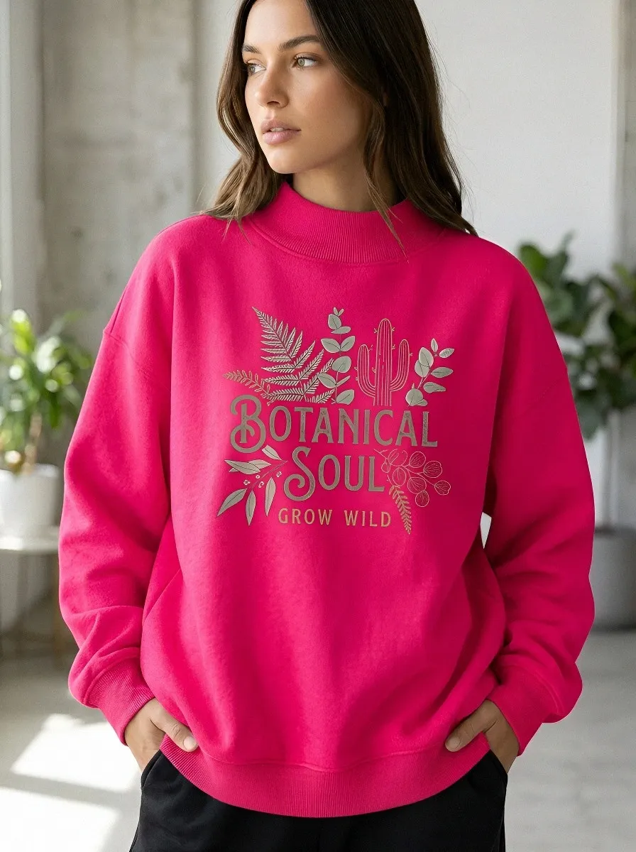 Botanical Soul Cactus Sweatshirt