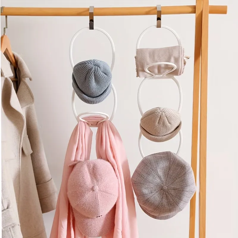 Versatile Hat Scarf Organizer