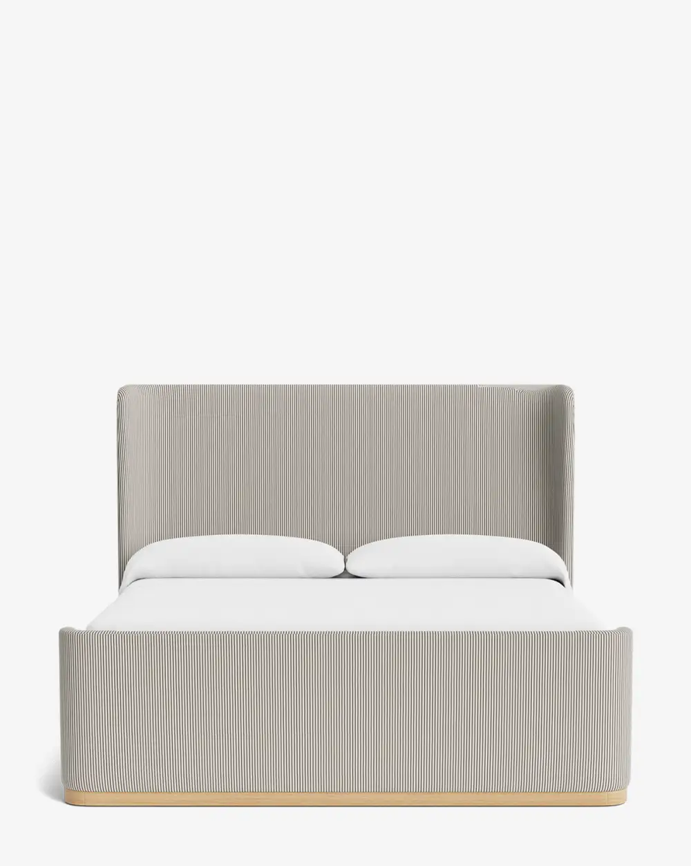 Upholstered Wood Bed