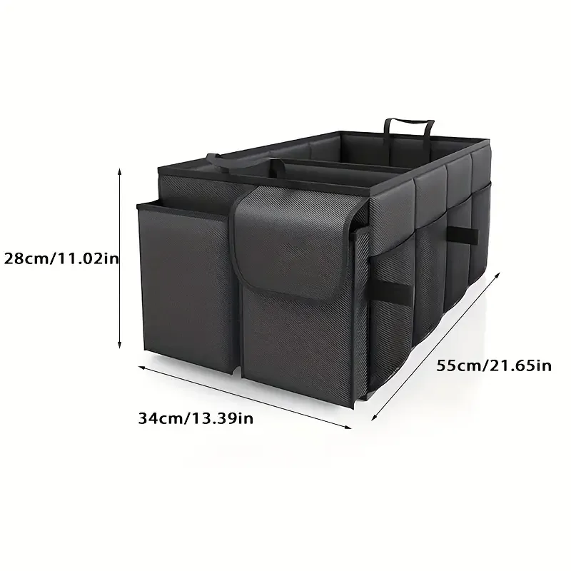 Large Capacity Foldable Car Trunk Organizer
