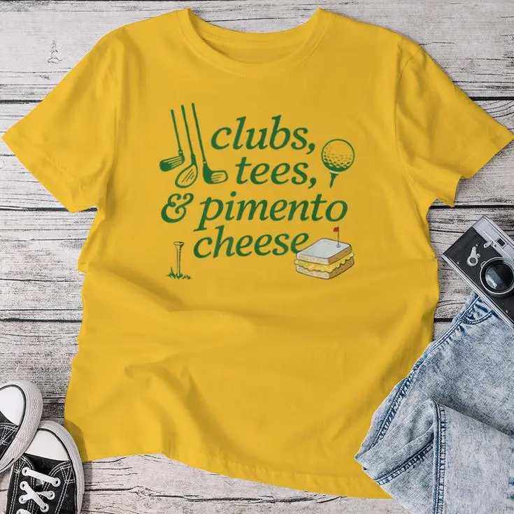 Clubs Pimento Cheese Golf Lover T-shirt