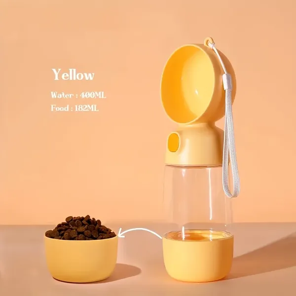 Portable Pet Water & Food Bottle