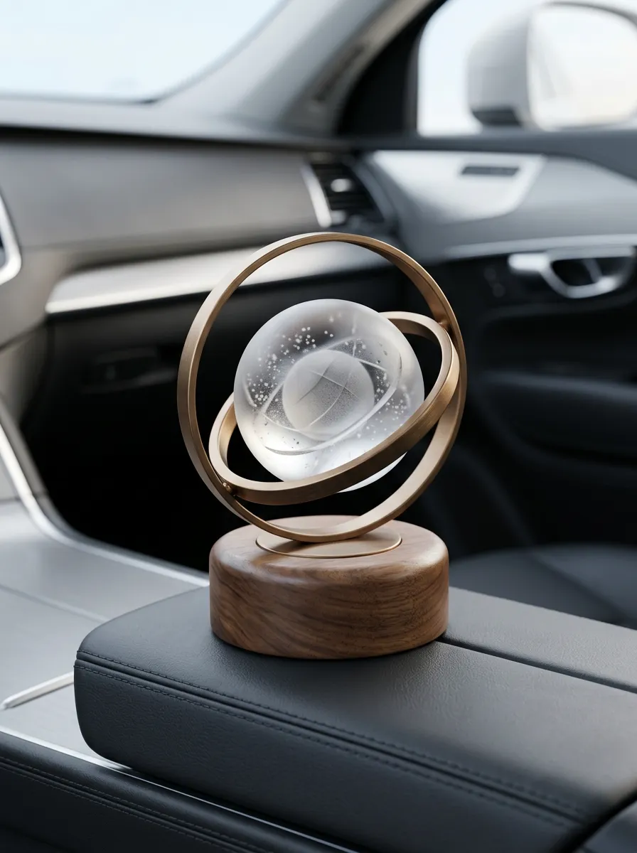 Planet Crystal Car Air Freshener