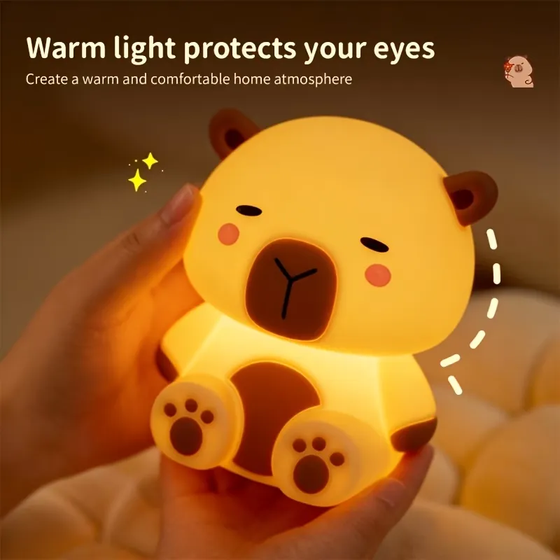 Capybara LED Night Light