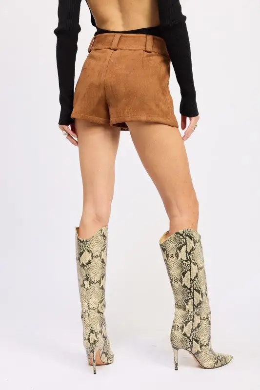Textured Casual Everyday Shorts